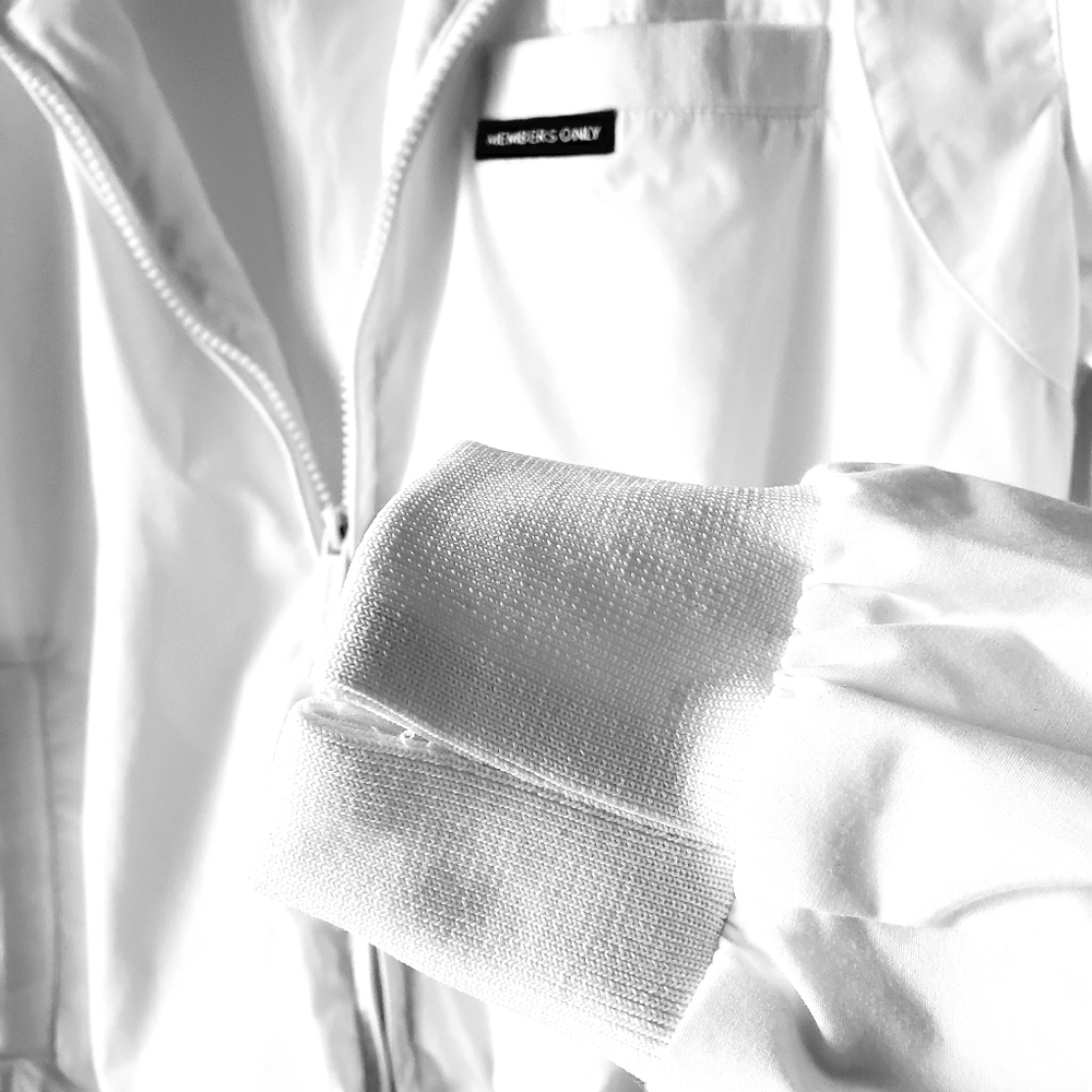 Members Only Vintage Jacket White - Picture 2 of 6